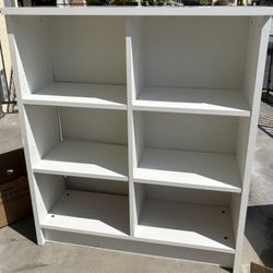 6 Cube Storage Organizer Shelf 