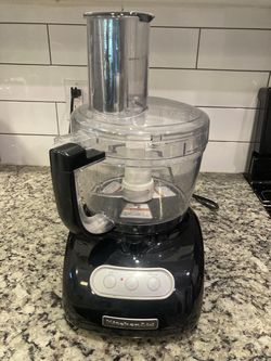 KitchenAid 12-Cup Food Processor (Onyx Black) w/ Accessory Caddy