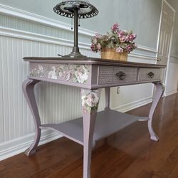 Antique Writing  Desk Or Enry Table