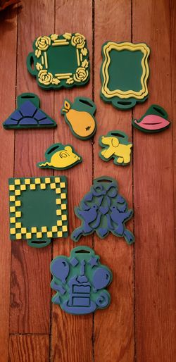 Lot of crafting stamps with foam backing