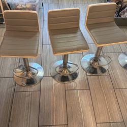 Kitchen Bar Swiveling Stools Set of 4
