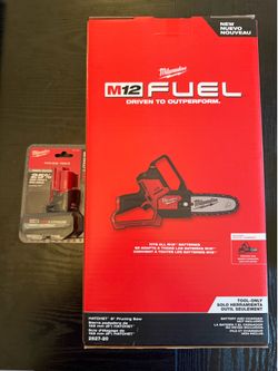 Milwaukee M12 FUEL 6in Pruning Saw HATCHET  (w/ Battery 5.0)