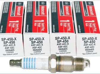 Ford Motorcraft Spark Plugs SP-546-X 4PK
