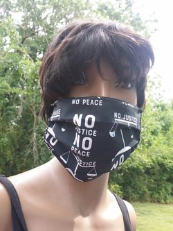 No Justice No Peace Face Mask 2