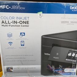 NEW Brother Wireless Color Inkjet All-in-One Printer MFC-J895DW