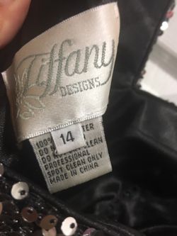 Tiffany gown