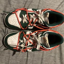 Nike Off White Pine Green Size 13