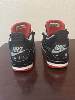 Jordan 4 Bred 2019 No Box