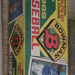 1989 Bowman Baseball Card Set Sealed
