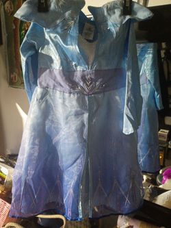 Disney Frozen 2 Elsa Girls Costume Dress