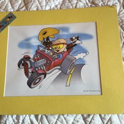 Looney Tunes lithographic Print