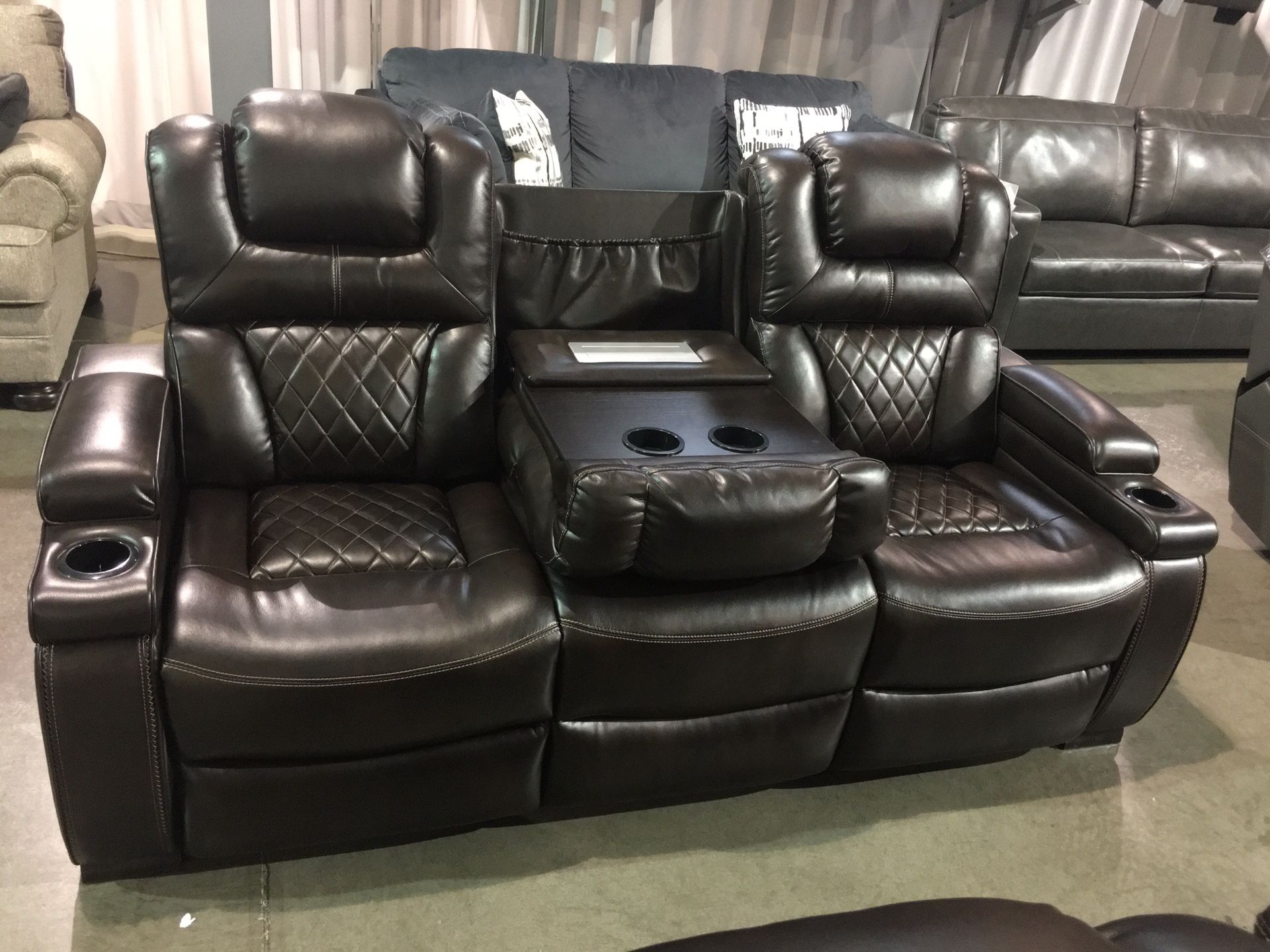 Power Reclining Sofa and Loveseat Set Sale!