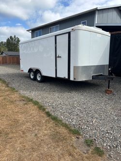 2006 8x18 interstate cargo trailer