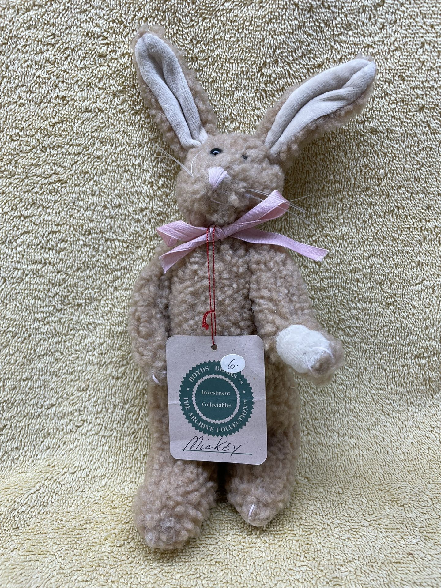 Boyd’s Plush Hare “Mickey”