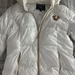 True Religion Women’s Slim Puffer Jacket 