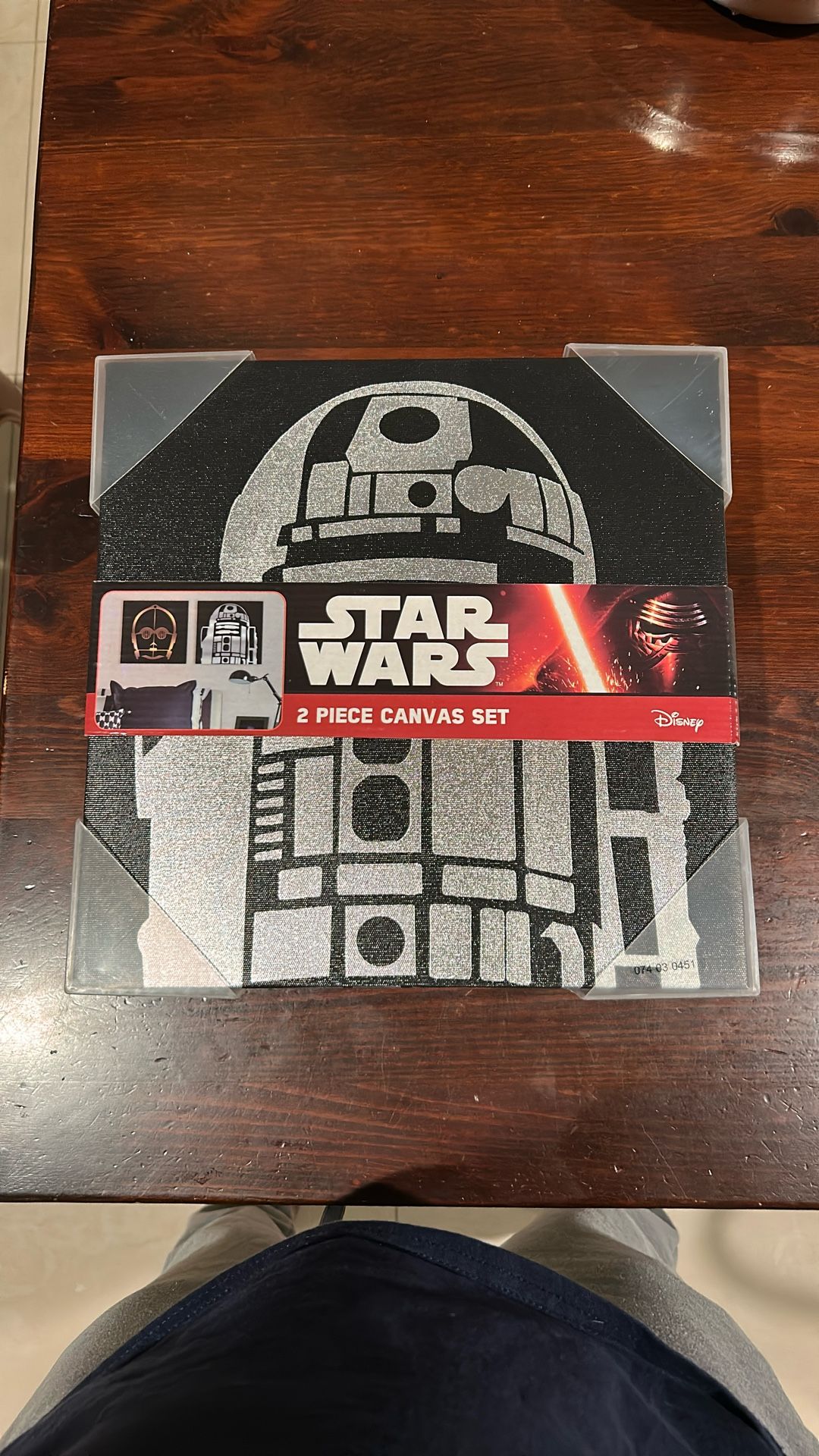 Star Wars 2 Piece Canvas Set