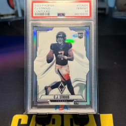 2023 Phoenix Contours CJ Stroud RC PSA 10 Houston Texans
