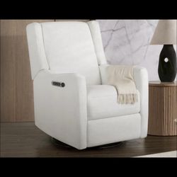 Recliner/ Mercer Electronic Power Recliner/ Chair/ Furniture/ Nursery/ New