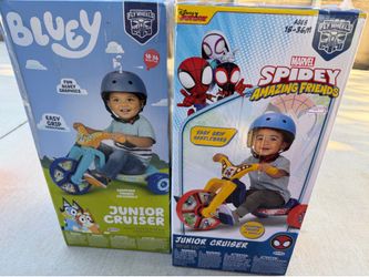 Bluey/Spiderman bikes for kids