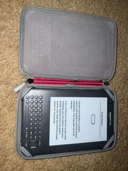 Amazon Kindle with case