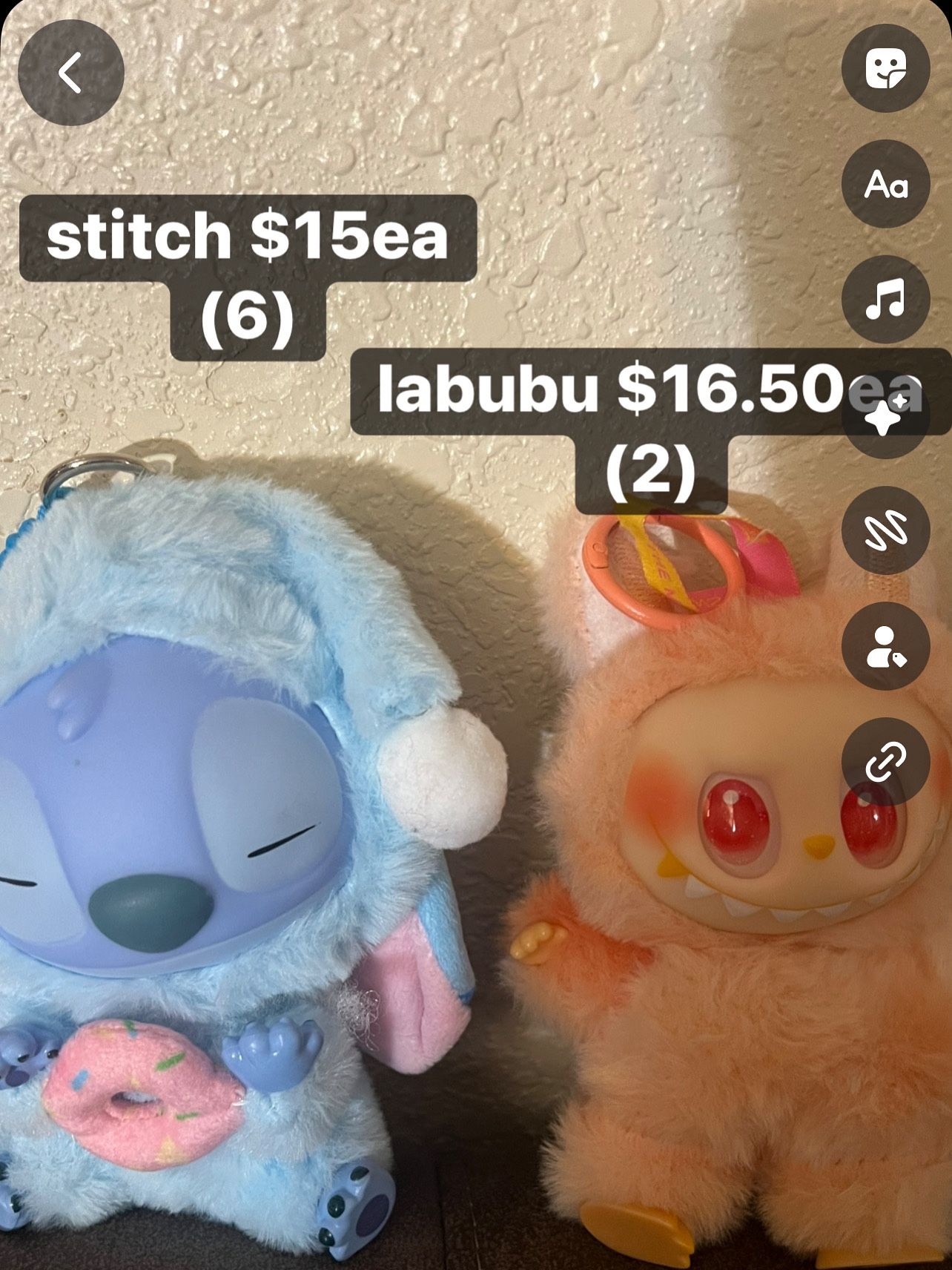 stitch/labubu