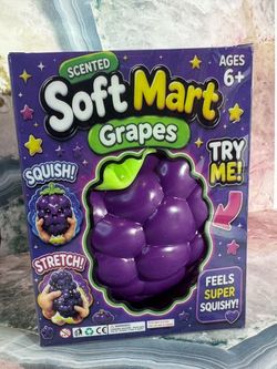 Soft Mart Scented Grapes Squishy Toy