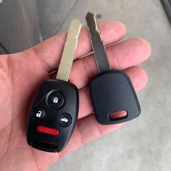 Honda car key - cut and programmed