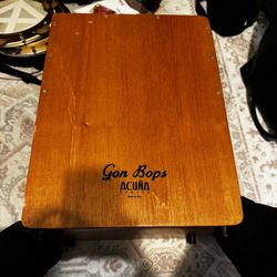 Gon Bops Alex Acuña Cajon