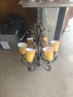 Hanging light fixture