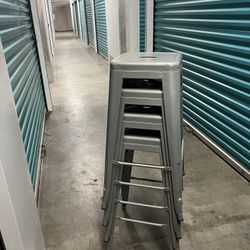Metal Stools Set Of 4