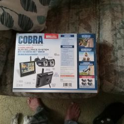 Cobra 4 channel wireless surveillance system.