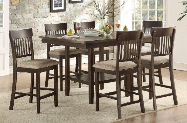 Brand New Counter Height Dining Set w/Spinning lazy susan