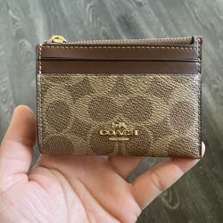 Coach mini skinny id case