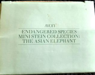- Vintage Avon - Avon Mini Stein - The Asian Elephant -