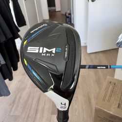 TaylorMade Sim2 Max 4 Hybrid Stiff