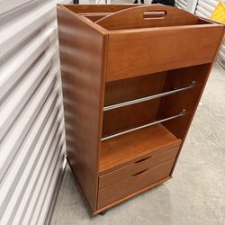 Gift Wrap Organizer Storage Cart