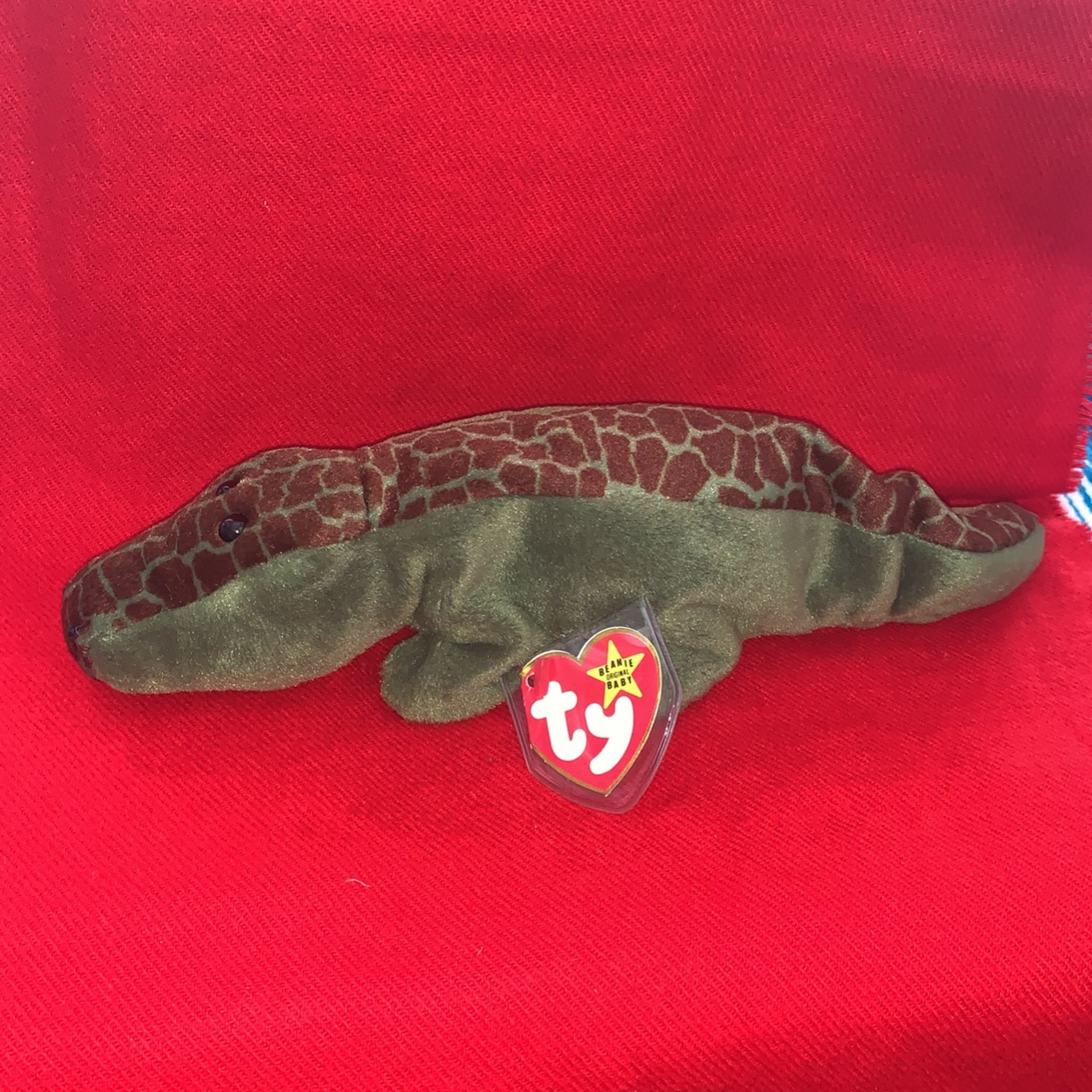 Ty 1993 ALLY the Cocodrille, PVC Tag/ Tash Collection