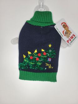 XS - Tree Rex - Puppy Sweater 