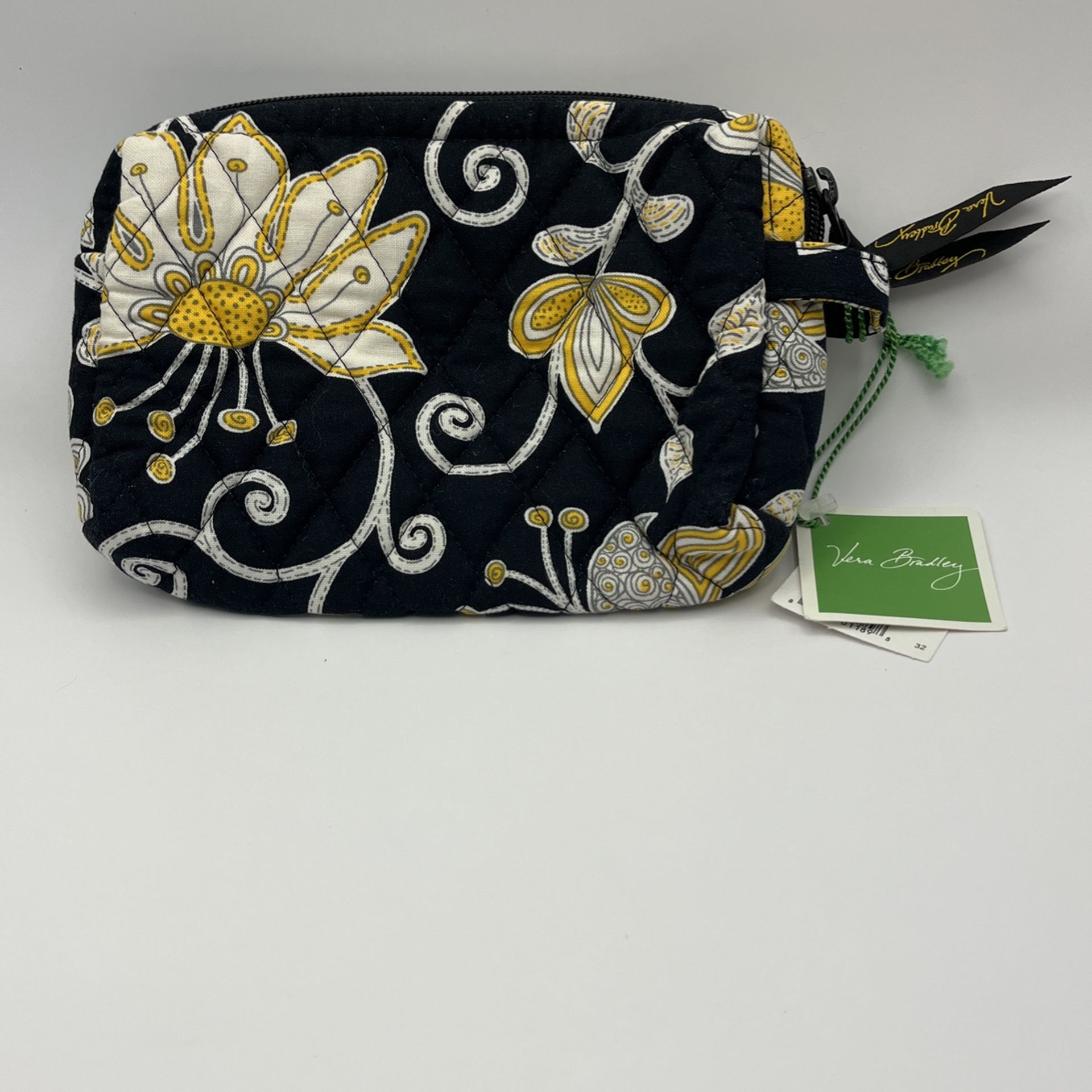 2198-PTT Vera Bradley Small Cosmetic Bag - Yellow Bird