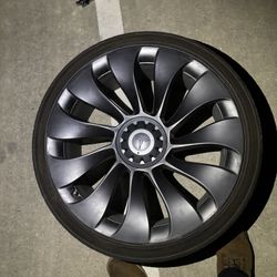 Model Y Performance 21” Rims and Tires 