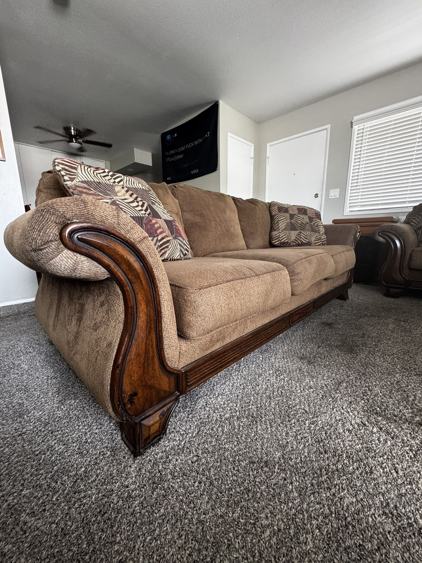 Brown Couch