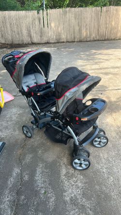 Baby Double Stroller