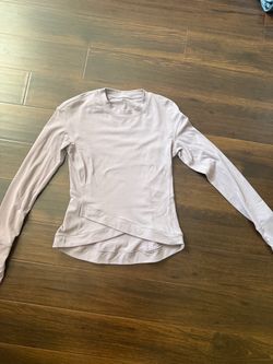 Lululemon Athletica Its Rulu Run Long Sleeve Shirt Women's Size 4