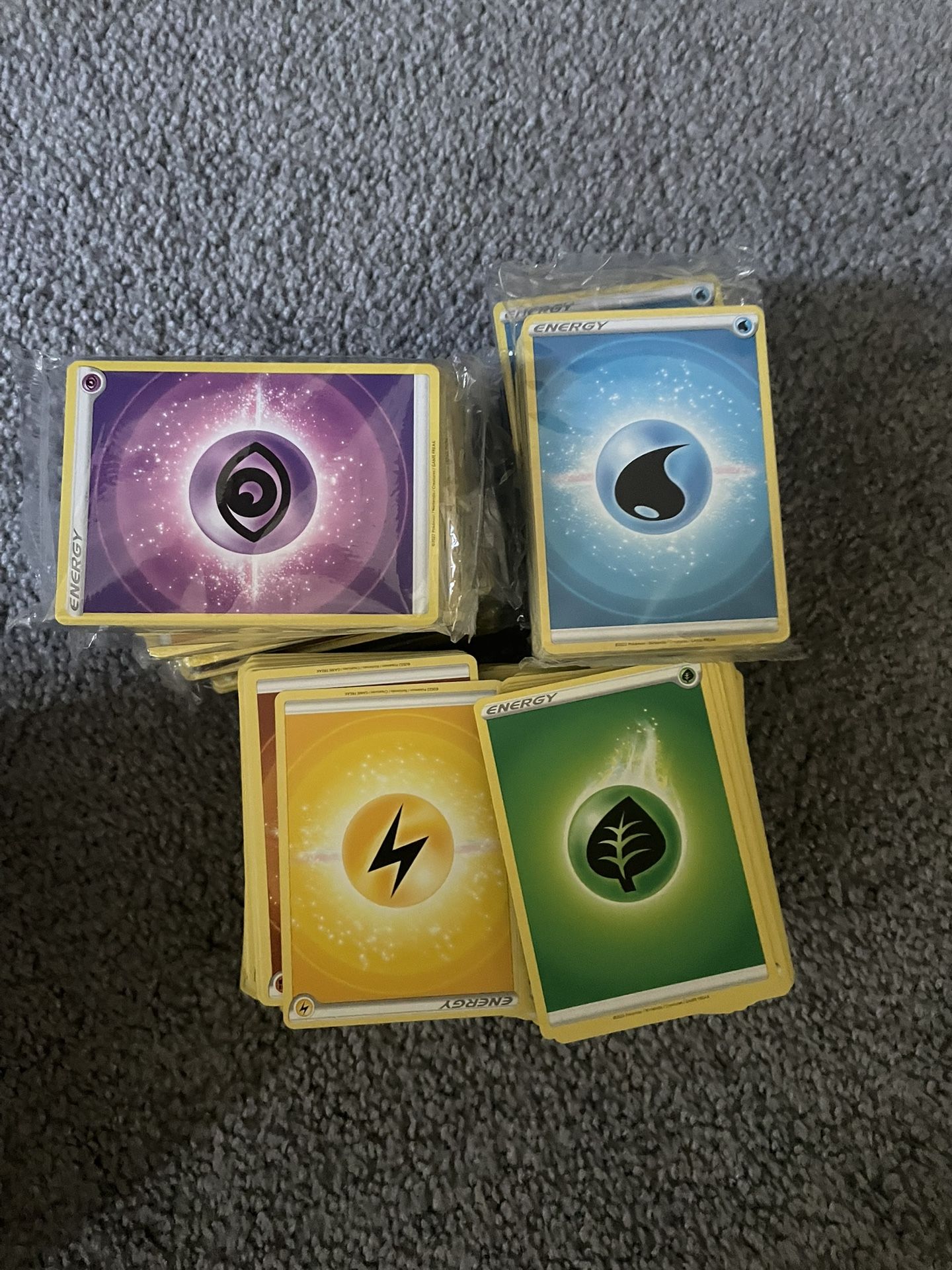 Pokemon Energy Cards