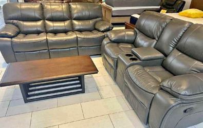Madrid reclining sofa and loveseat $1199