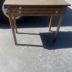 Solid Wood Entry Table 