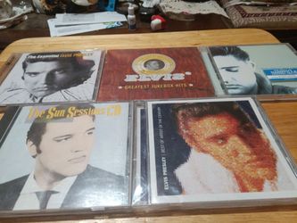 4 Elvis Presley cds,3 unopened
