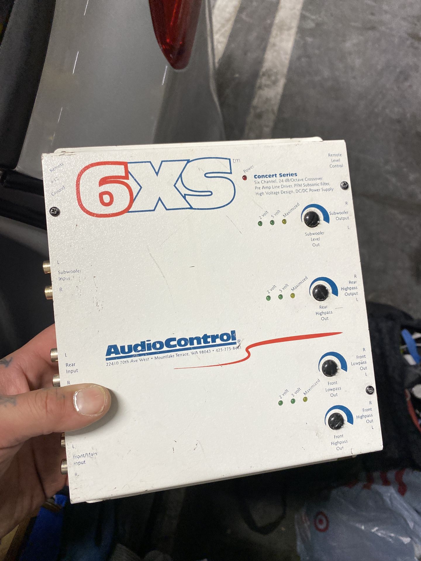 Audio Control 6xs Crossover