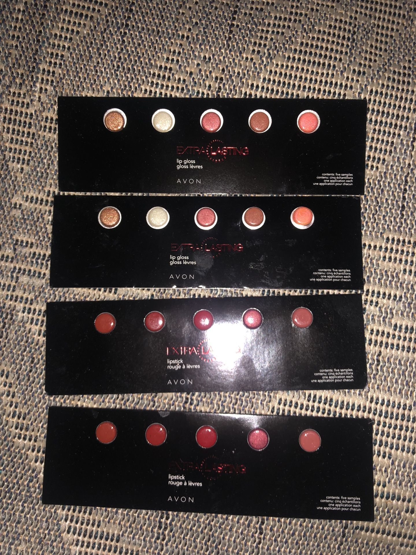 Avon Lipstick Samples $5 For All 4