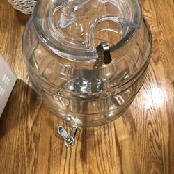 Barrel glass Beverage Dispenser